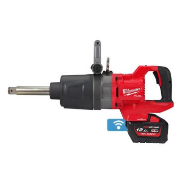 M18 ONEFHIWF1D-121C - Impact wrench 1" with D-handle 2576 Nm, 18V, 12.0Ah, ONE-KEY™ in case with battery and charger, 4933471756